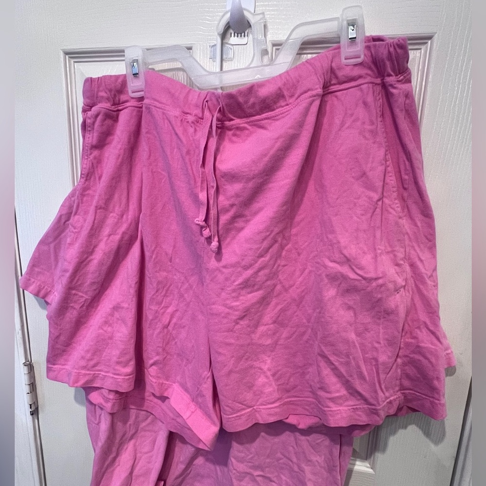Fresh Produce Pink shorts and top set size XL Y2K vintage - Picture 8 of 12
